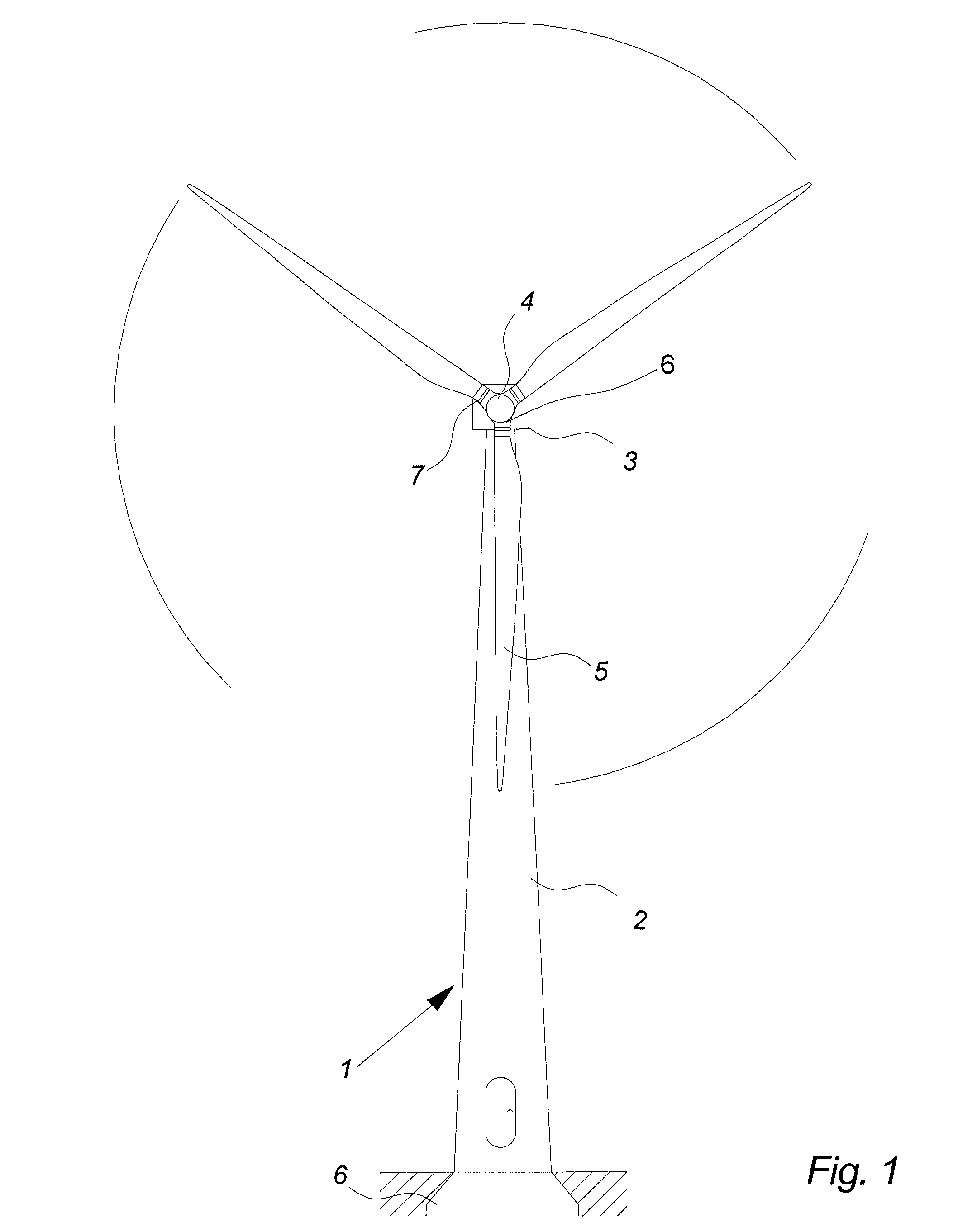 Pitch Bearing For A Wind Turbine, A Wind Turbine And A Method For Servicing A Bearing