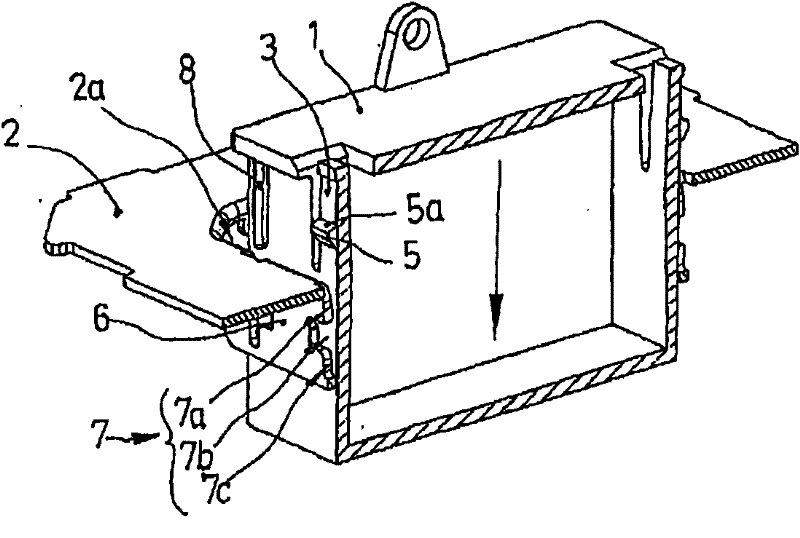 Device for fixing electrical mechanism on frame base