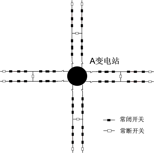 Dot-type expansion power supply system