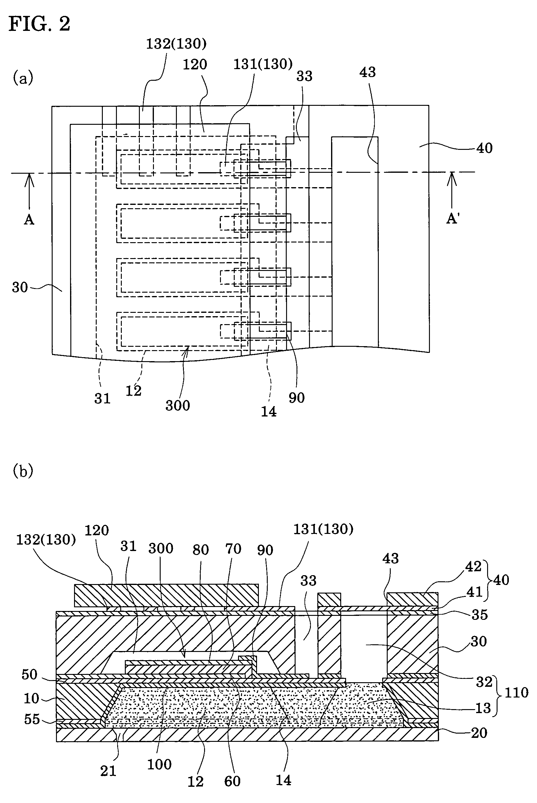 Fluid injection head, method of manufacturing the injection head, and fluid injection device