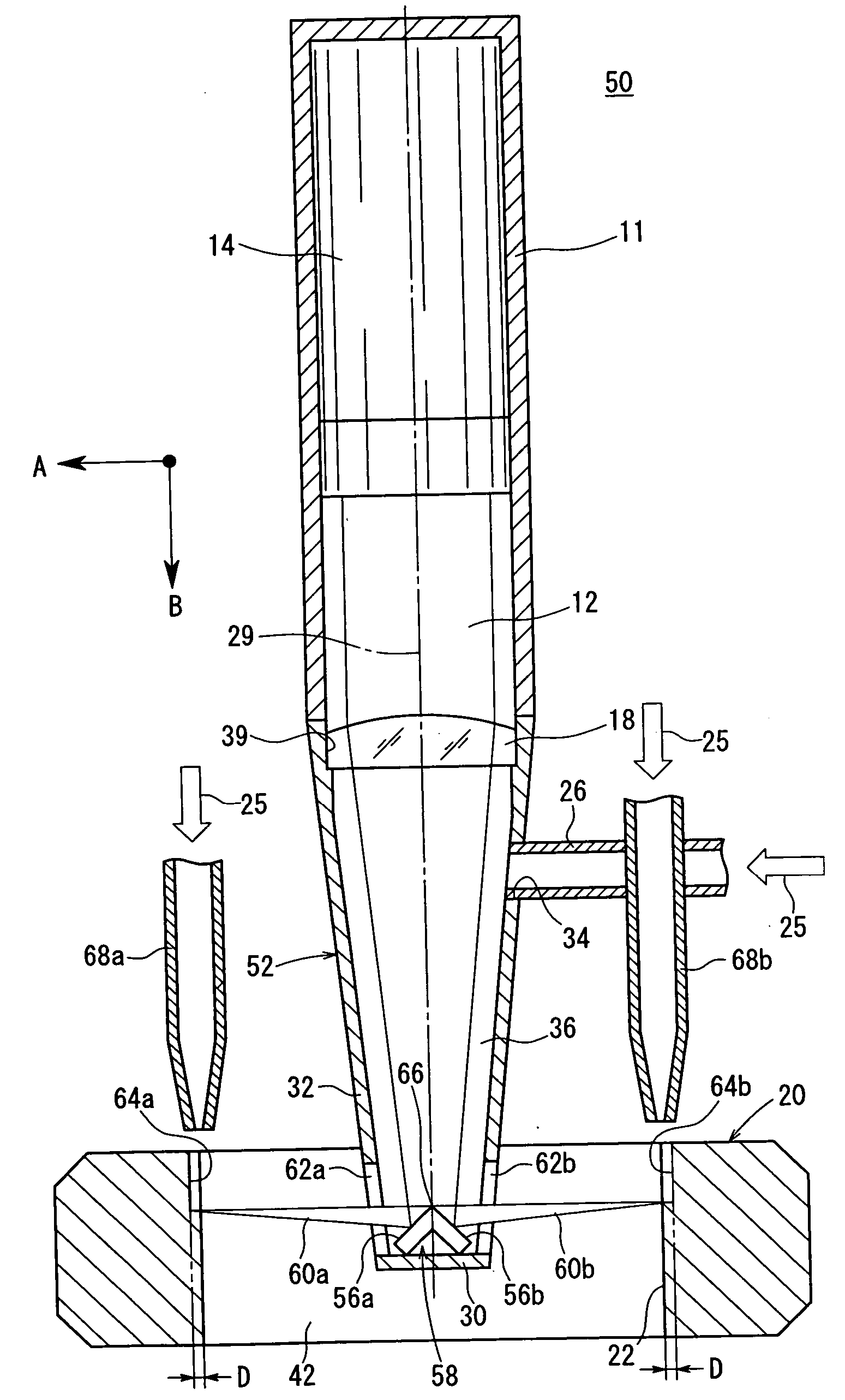 Method of and apparatus for machining groove with laser beam