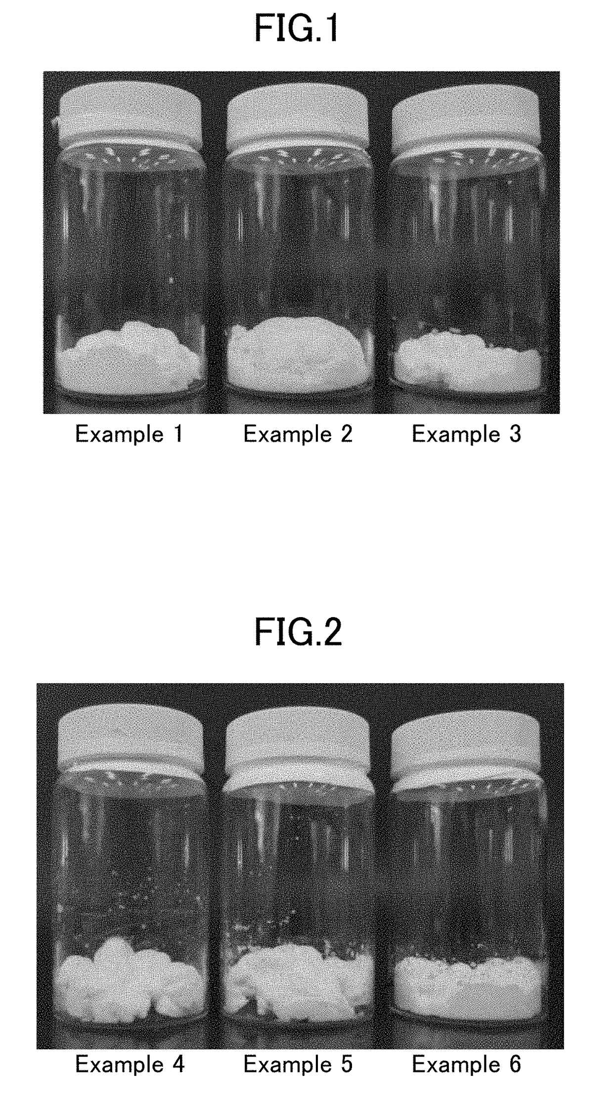 Powderizing agent for liquid component