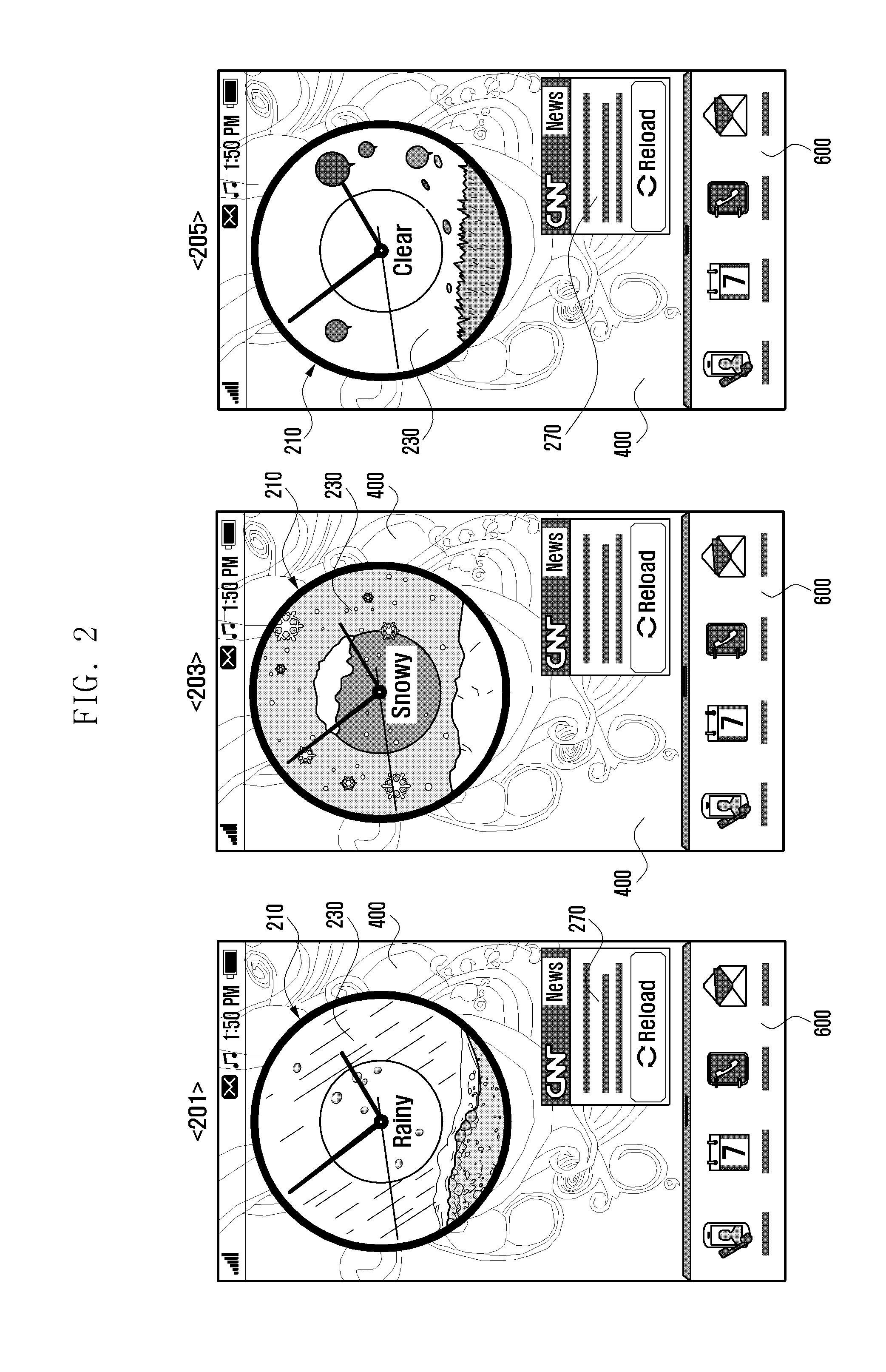 Method and apparatus for providing history of information associated to time information