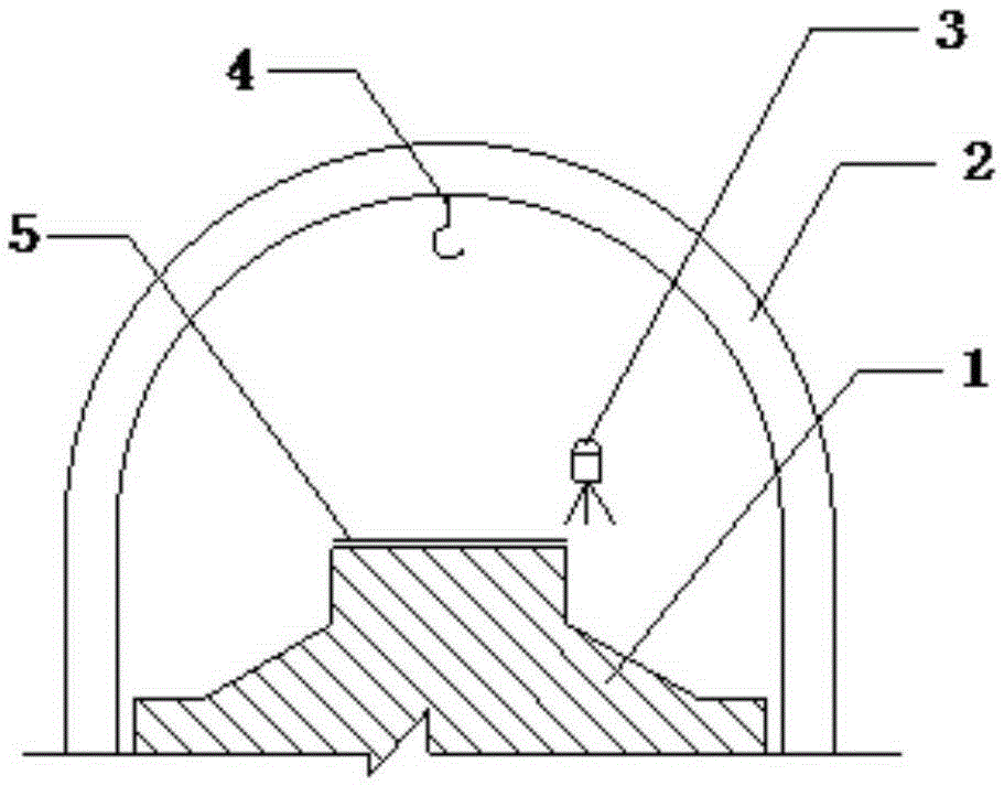 A pre-embedded slab for steel pipe column pedestal by hole pile method and its construction method