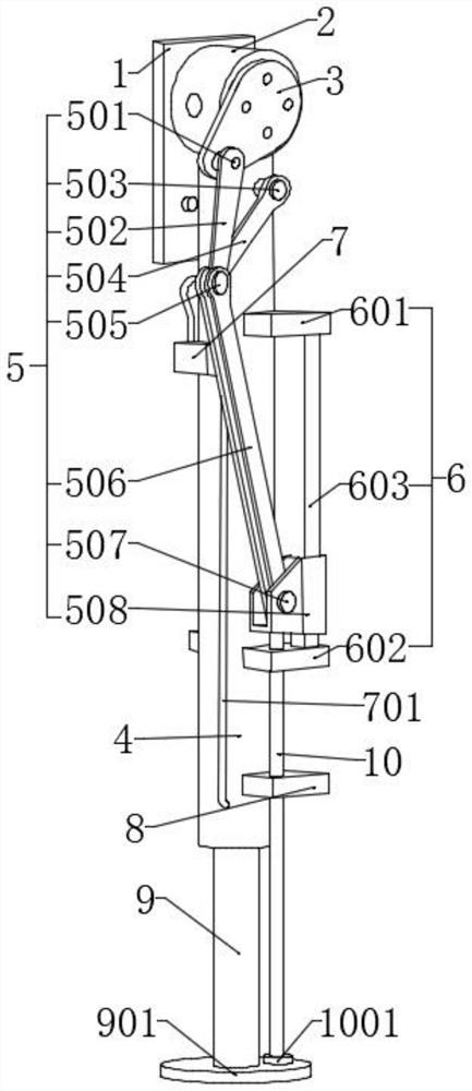 Automatic turnover device for crane supporting leg
