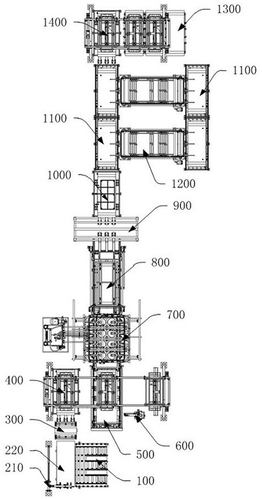 Production system and management method of double-sided synchronous embossed decorative panel