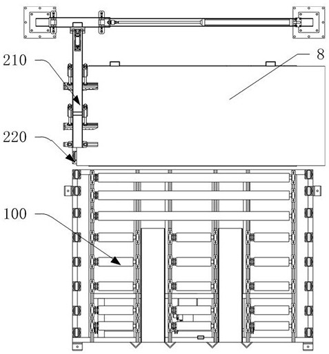 Production system and management method of double-sided synchronous embossed decorative panel