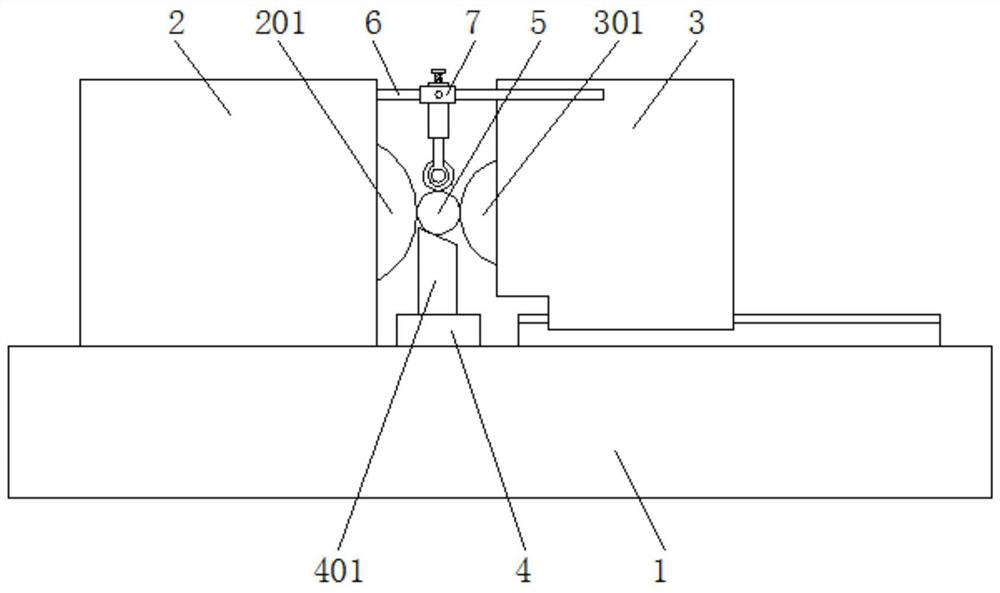 Cylindrical grinding equipment for tungsten steel rods and anti-running method thereof