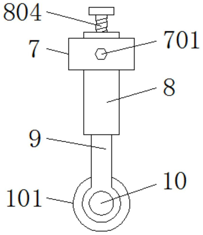 Cylindrical grinding equipment for tungsten steel rods and anti-running method thereof