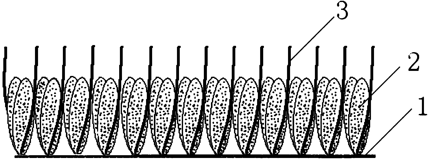 Woolen yarn strand, woolen yarn made of same by means of twisting and method for manufacturing woolen yarn