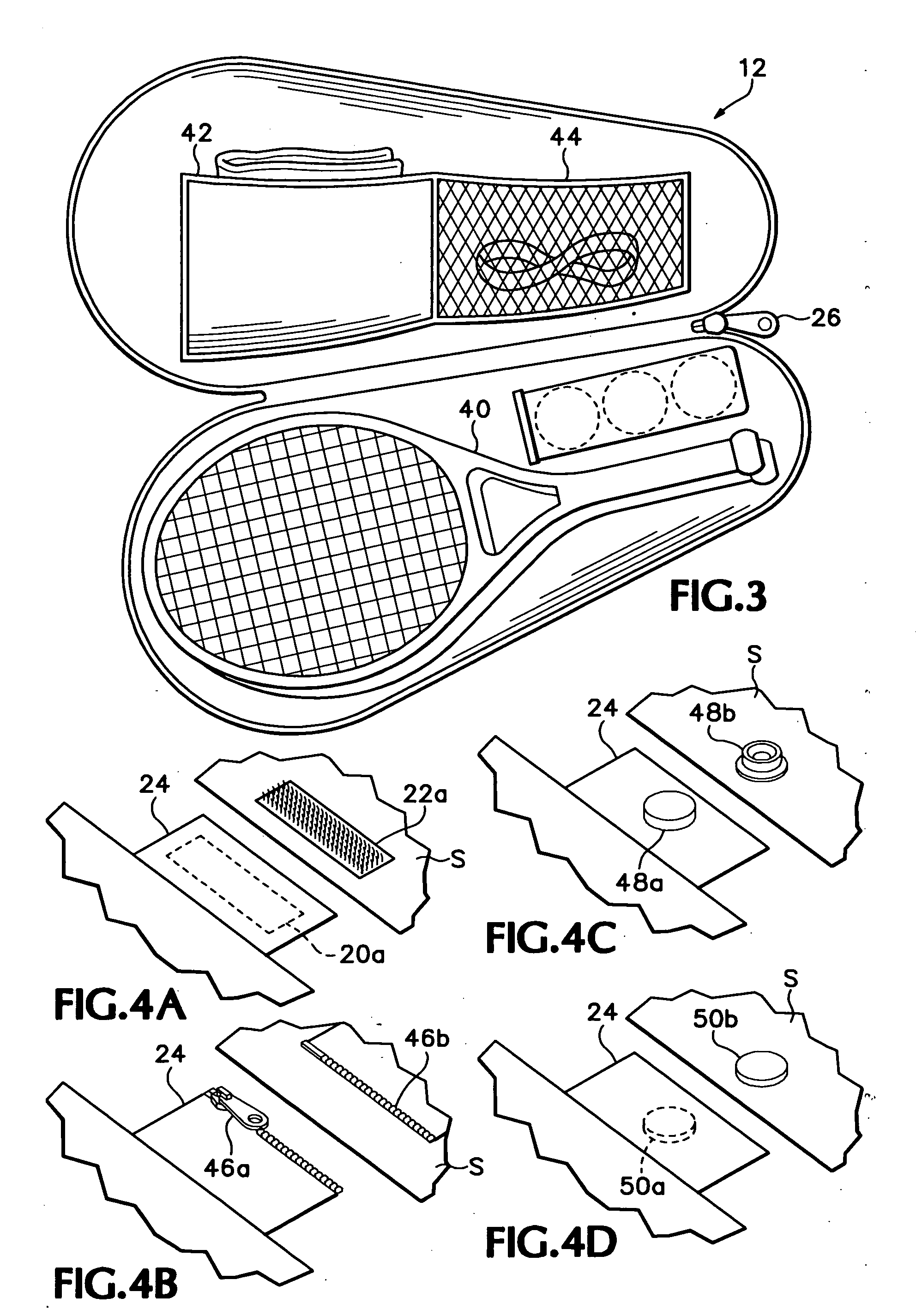 Modular racquet and gear tote bag device