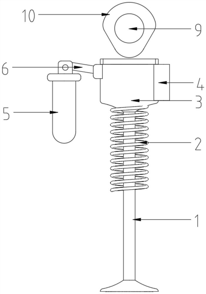 Variable valve structure of internal combustion engine