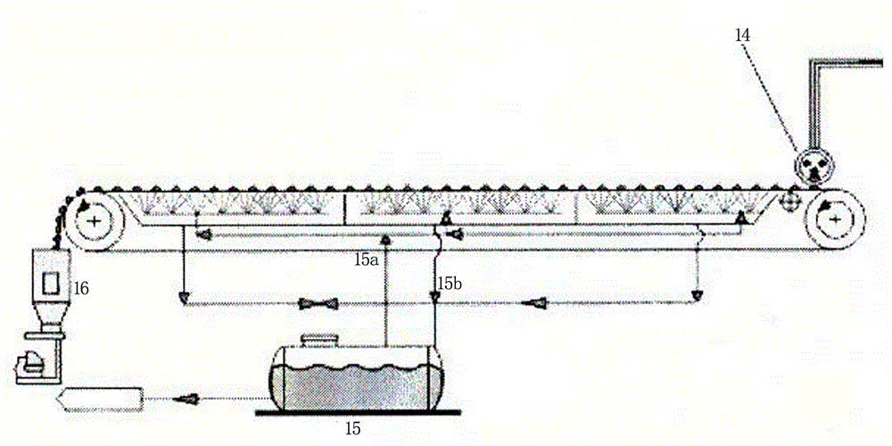Method for producing full-water-soluble flaky magnesium nitrate through steel belt granulator