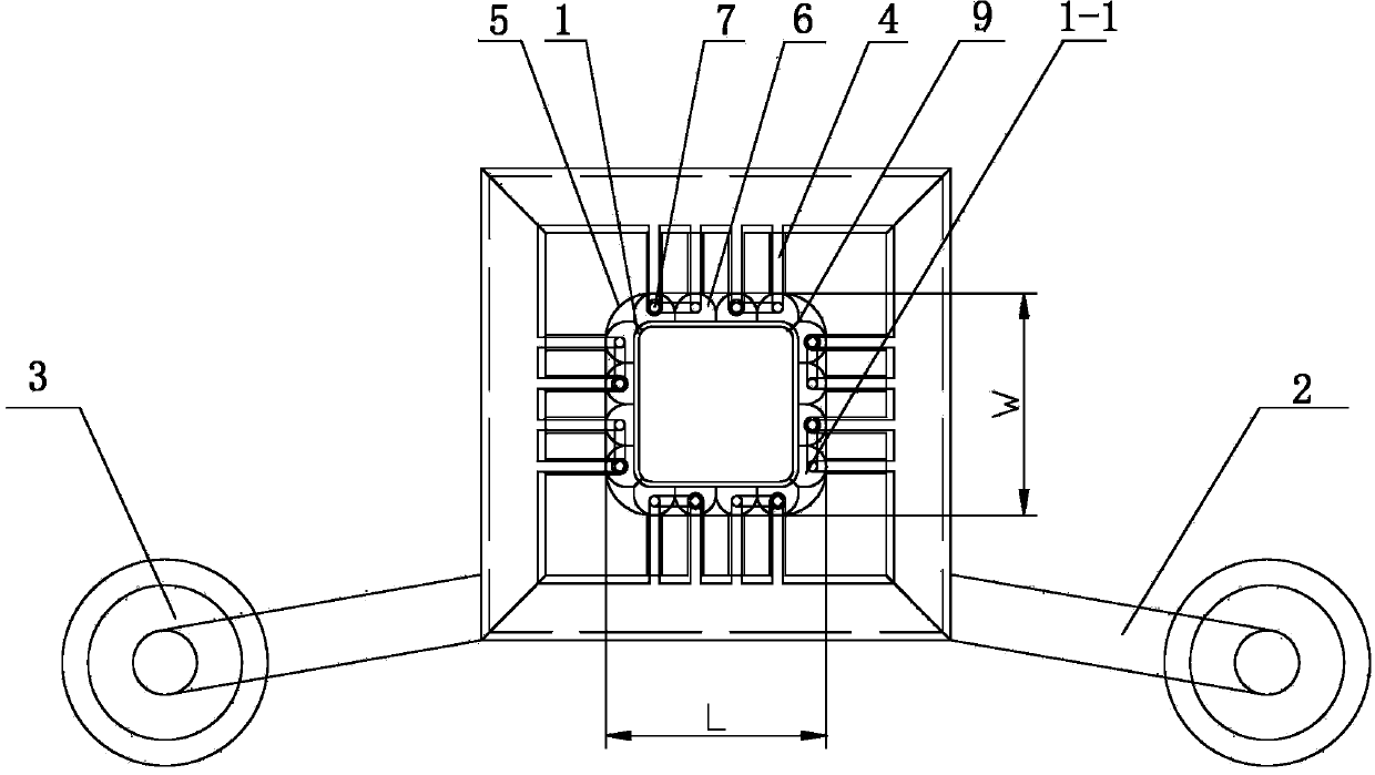 Melting and electromagnetic constraint shaping system capable of performing efficient electro-thermal conversion