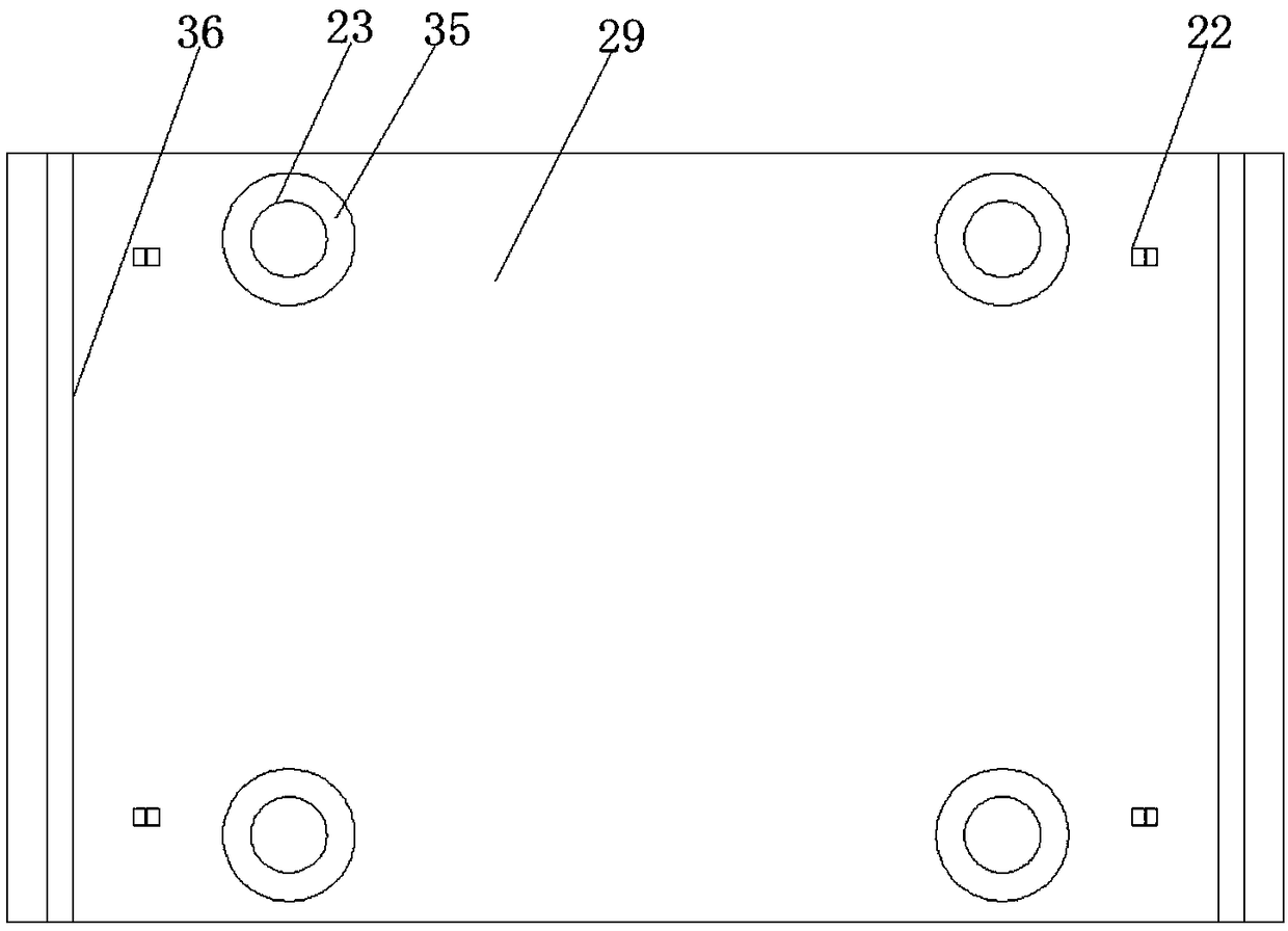 Mold table facilitating height adjusting and used for mold production