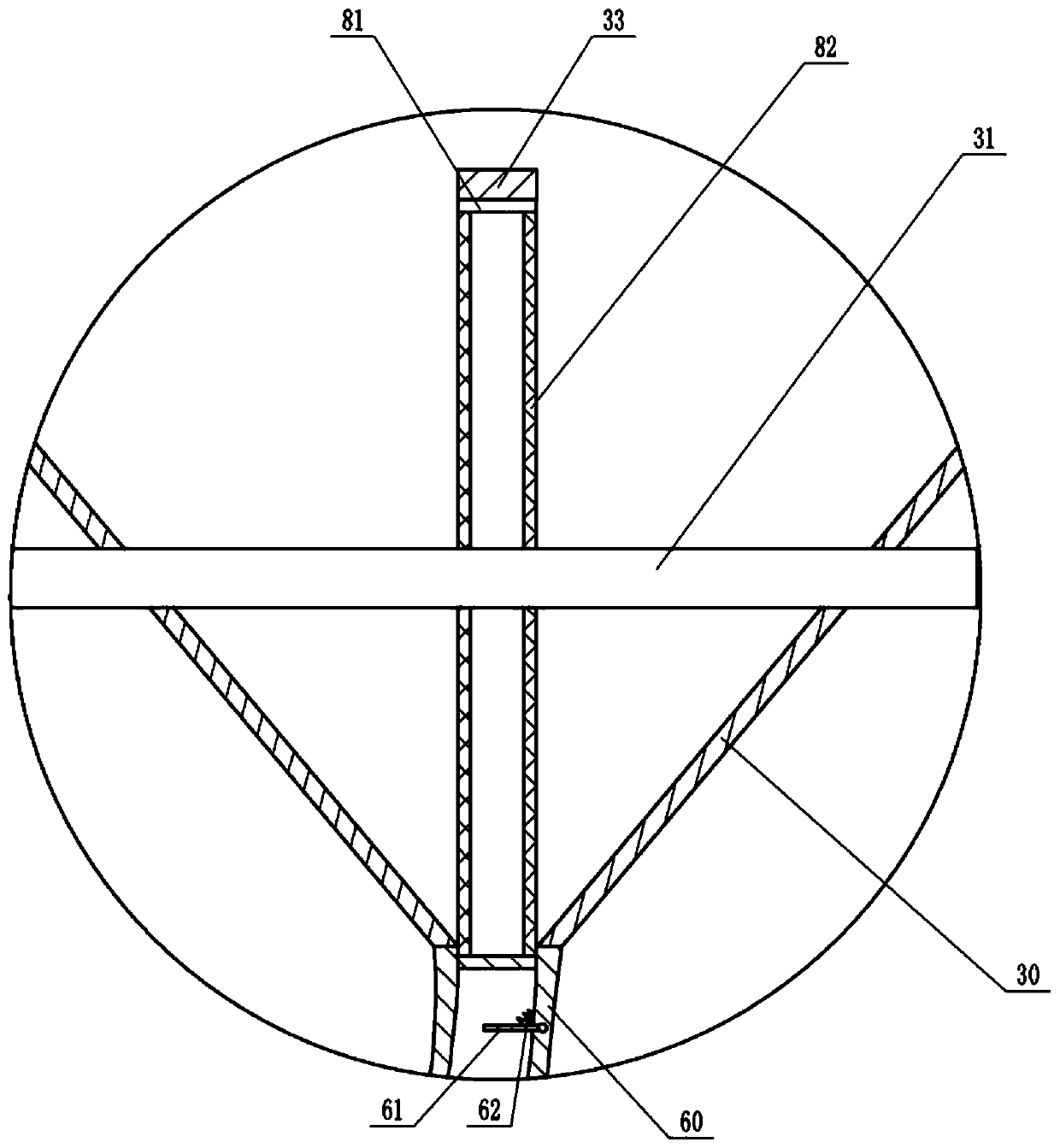 Grain sieving device