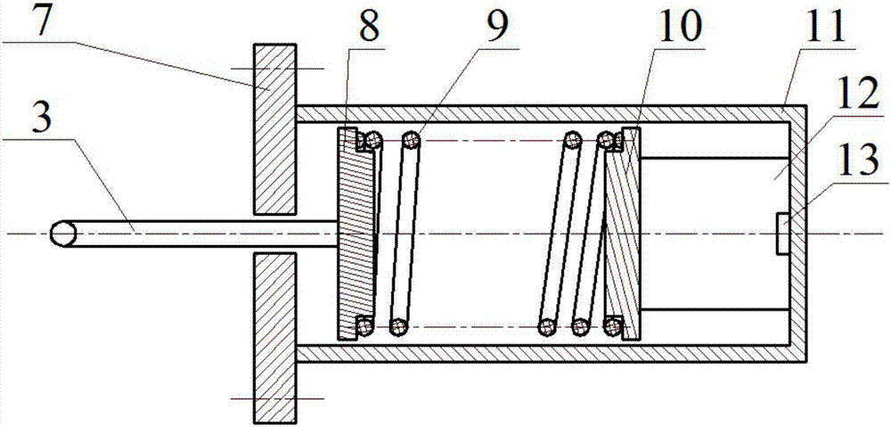 Second-stage pedal sensing simulator and automotive brake pedal mechanism