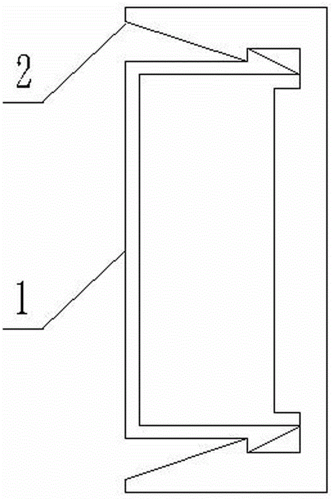 Mounting structure and mounting method of decorative plate