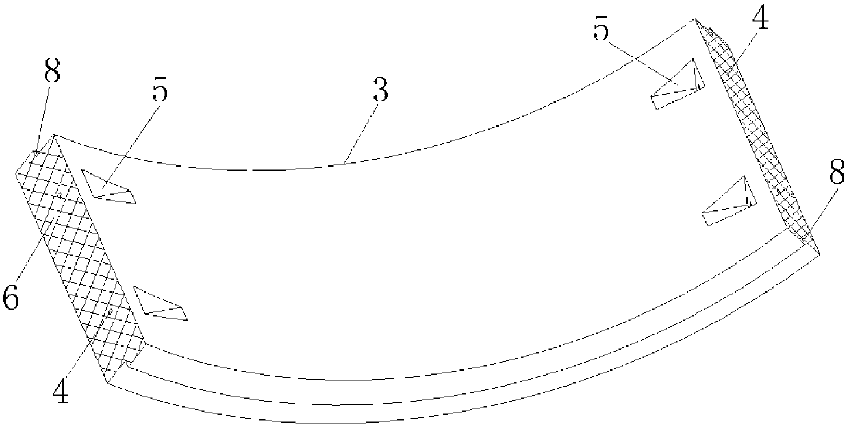 Subway shield segment