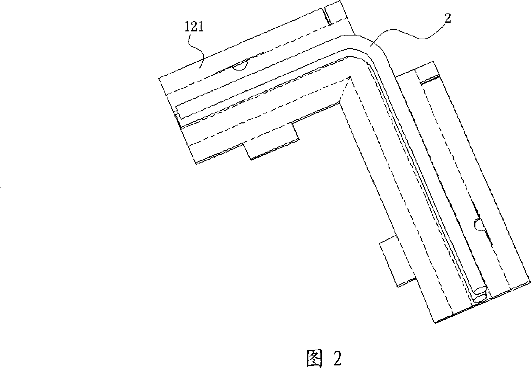 Tube packing set and tube load-supporting structure thereof