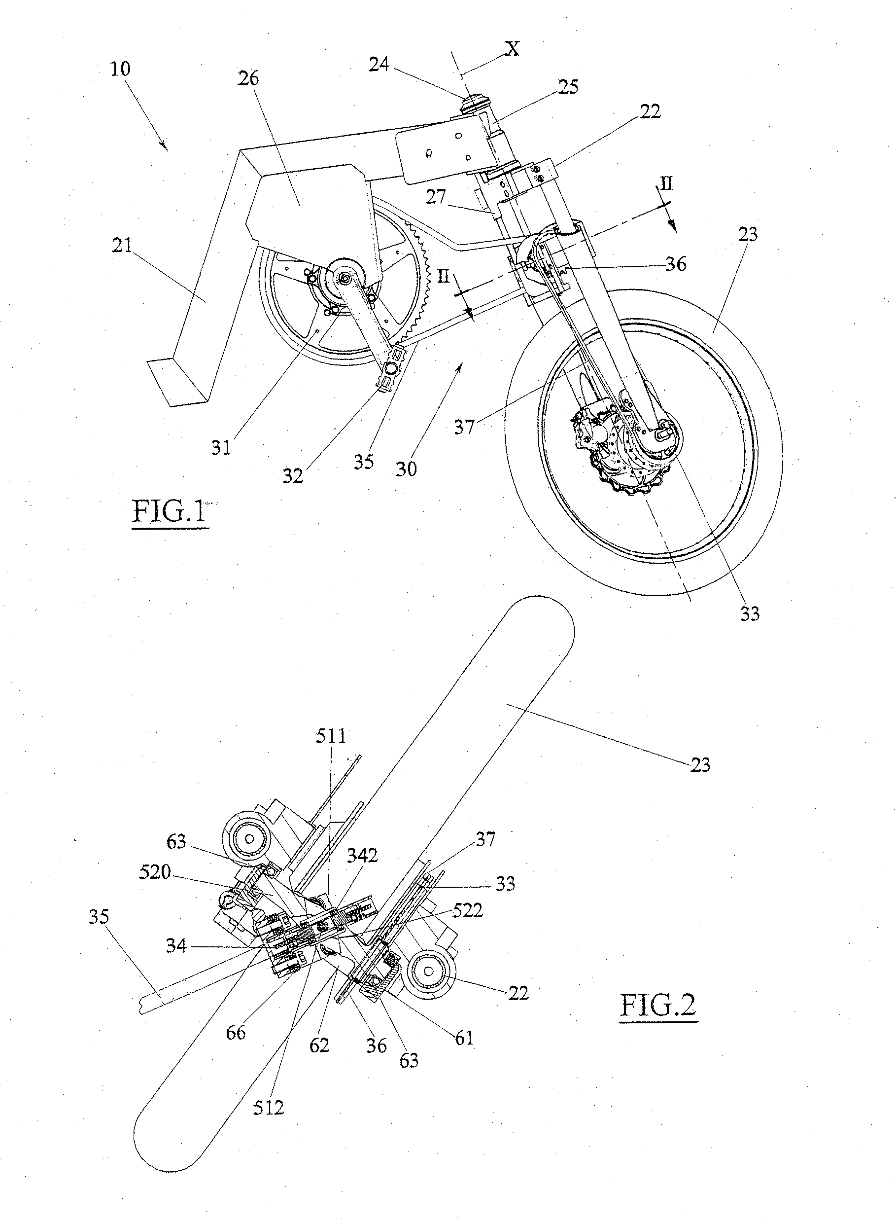 Drive transmission group to a steer wheel of a vehicle