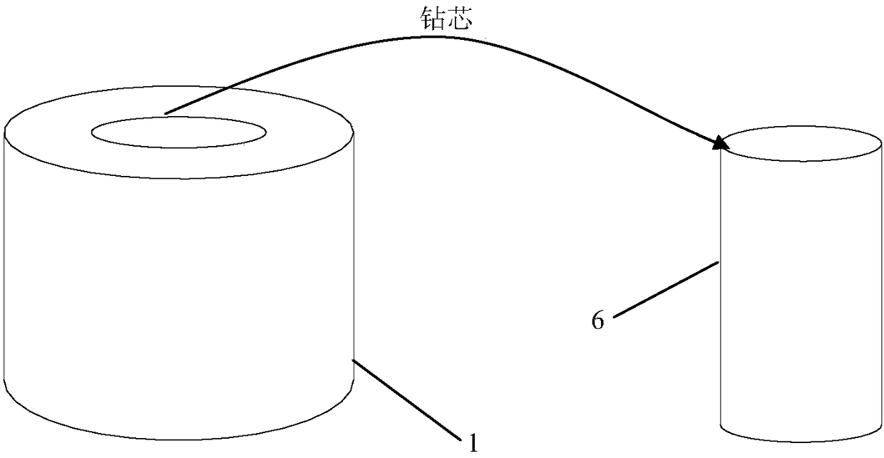 A preparation and determination method of impact damaged rock samples based on shpb test