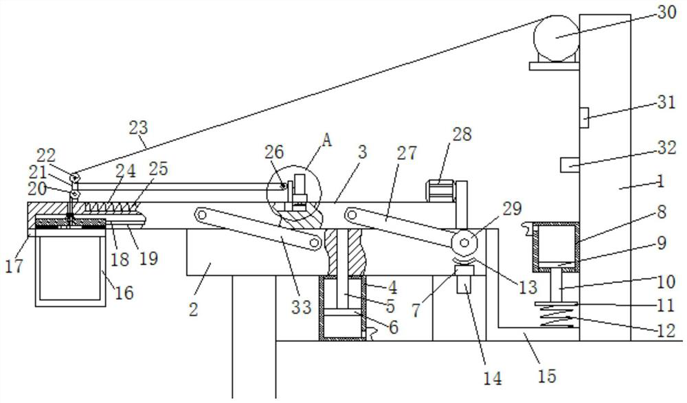 Hoisting machine for high-rise buildings and method of use thereof