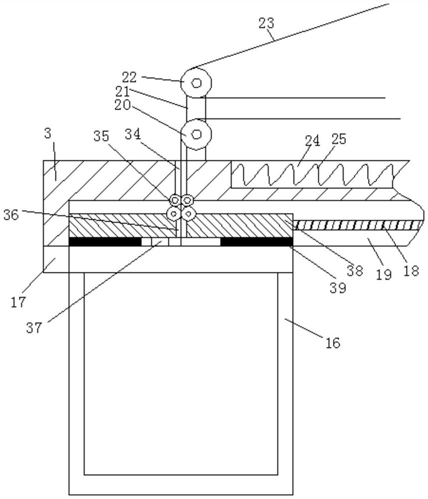 Hoisting machine for high-rise buildings and method of use thereof