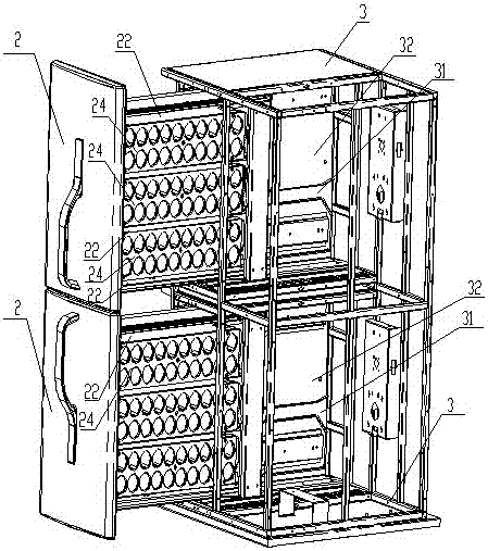 A drawer guide buffer mechanism