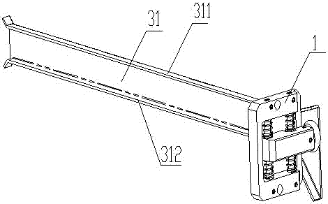 A drawer guide buffer mechanism