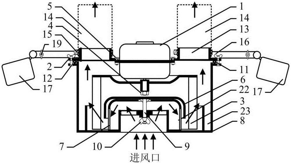 A special led lighting device for animal experiments