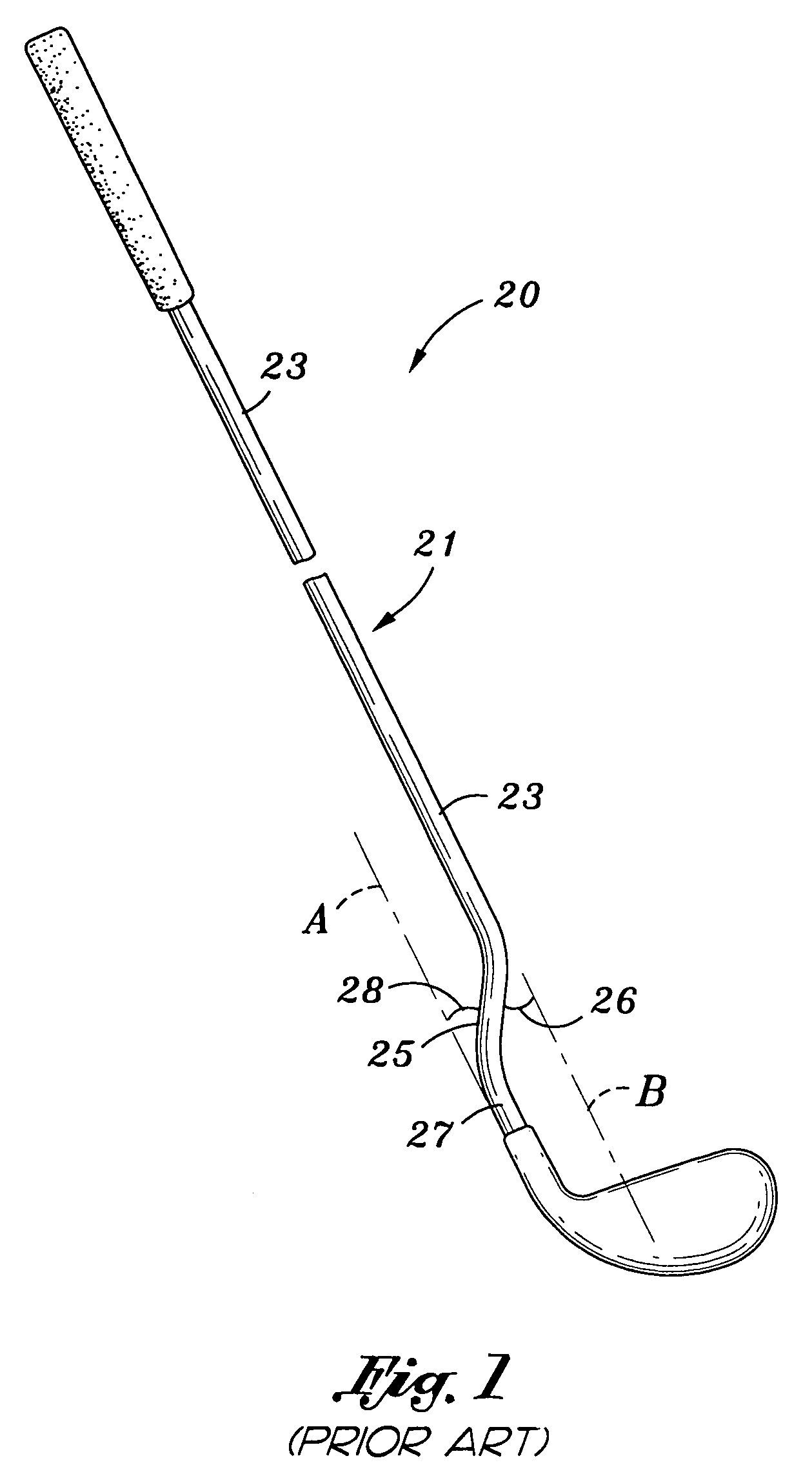 Offset golf club set and method for fabrication