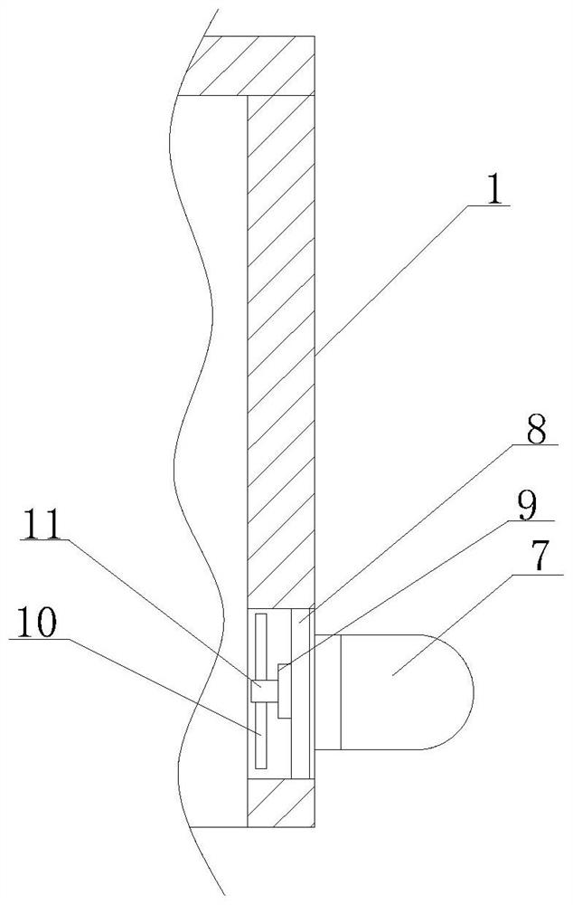 Novel shockproof heat-dissipation low-voltage switch cabinet