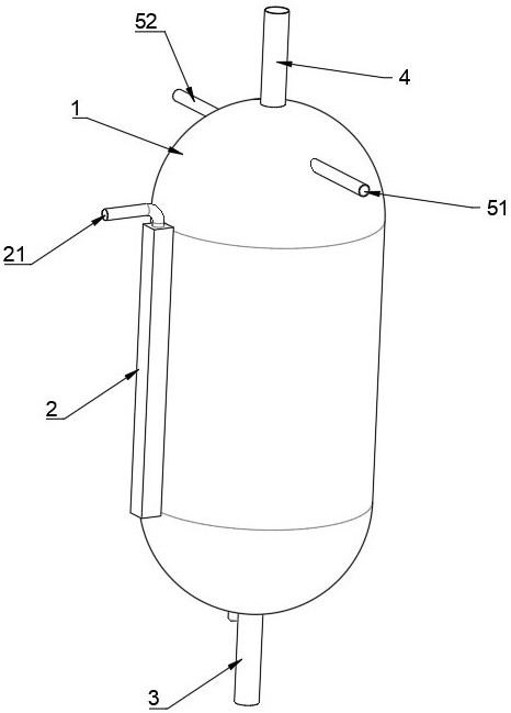 Epoxy chloropropane saponification tower