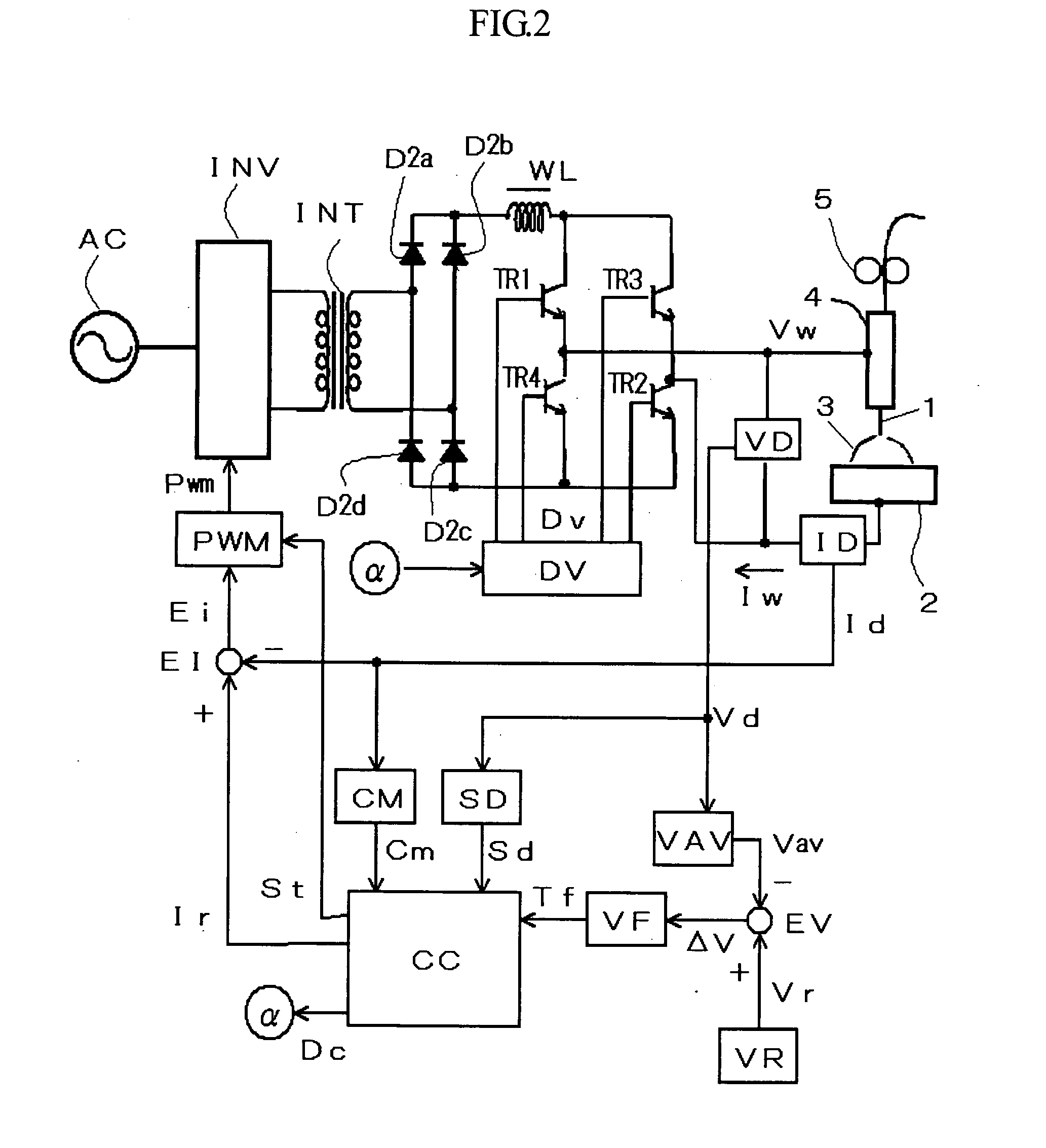 Polarity switching method in consumable electrode AC pulse arc welding