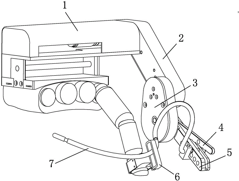 Single-freedom rehabilitation mechanical hand driving device