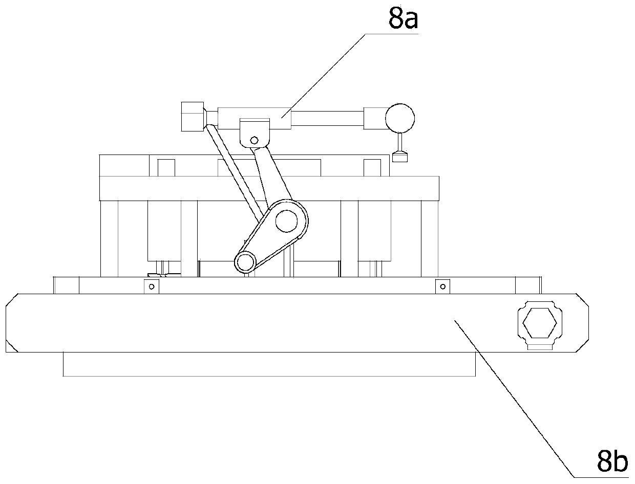 Crank connecting rod automatic swelling and breaking device