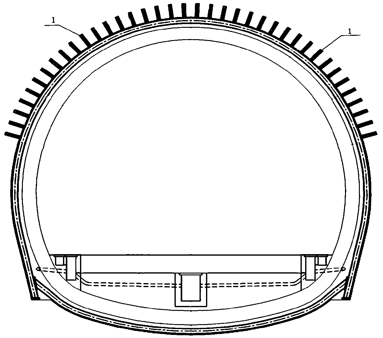 The Construction Method of Advance Small Conduit Entry and Exit Hole in Rock Tunnel