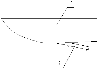 Glass fiber reinforced plastic stern shaft sleeve and bearing connecting joint