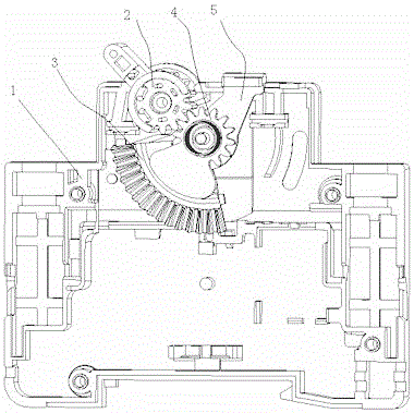 A clutch mechanism for a circuit breaker