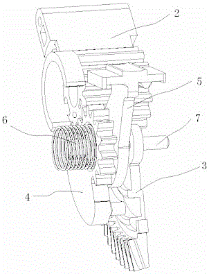 A clutch mechanism for a circuit breaker