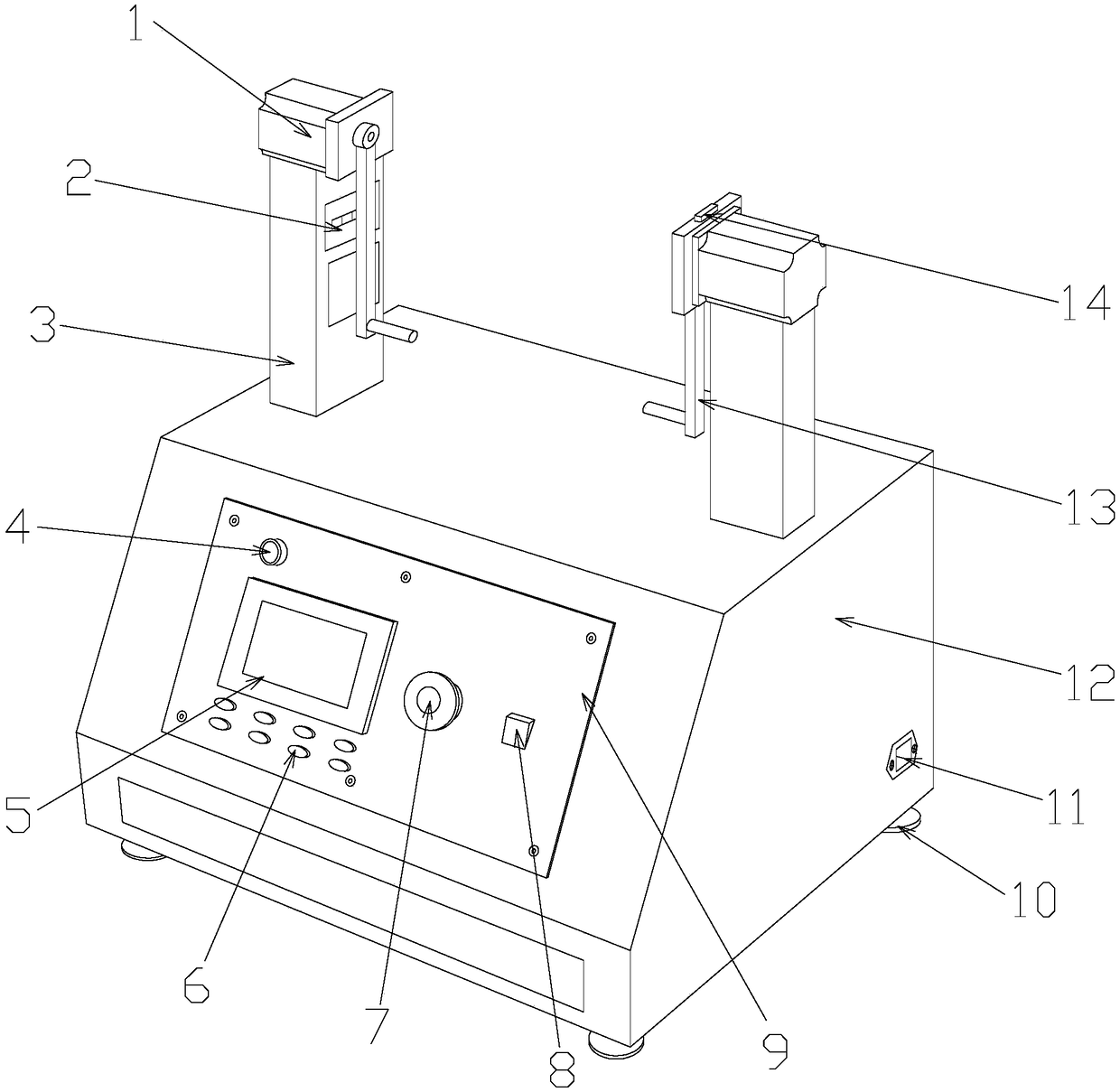 Watch step-counting accuracy detection device