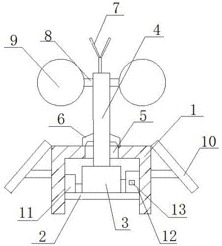 Anti-bird mechanism for transmission tower