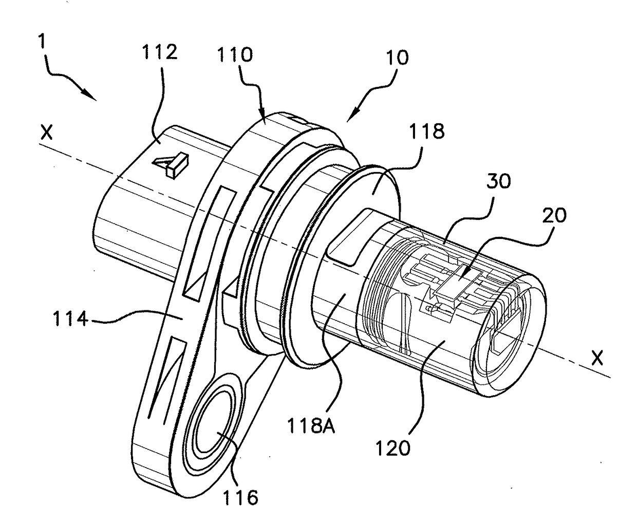 Method for manufacturing a measurement sensor for a motor vehicle