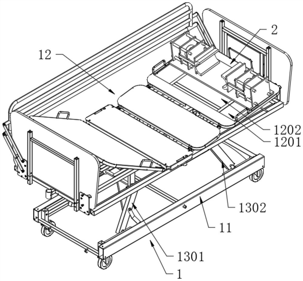 Orthopedic medical bed and method of use thereof