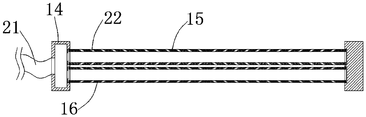 Cloth drying device for textile processing