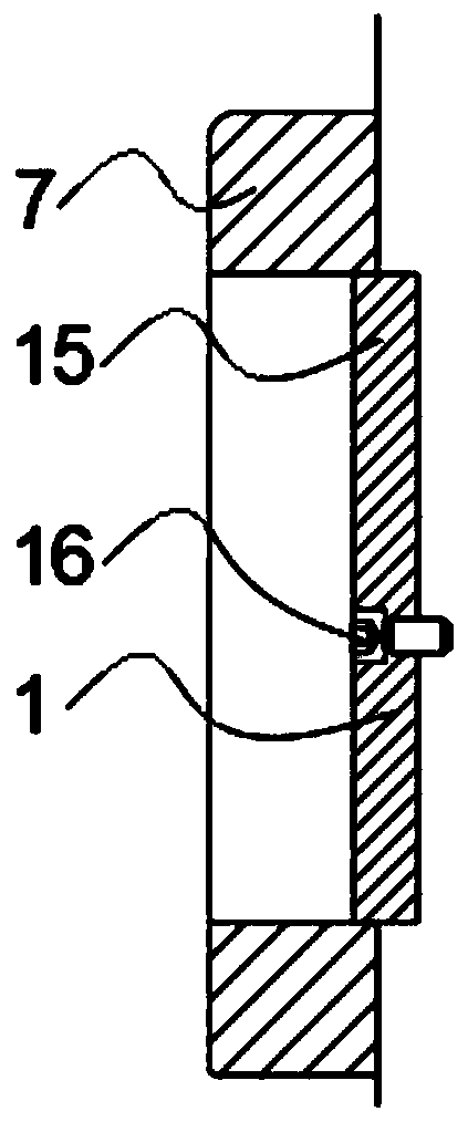 High-pressure-difference butterfly valve structure