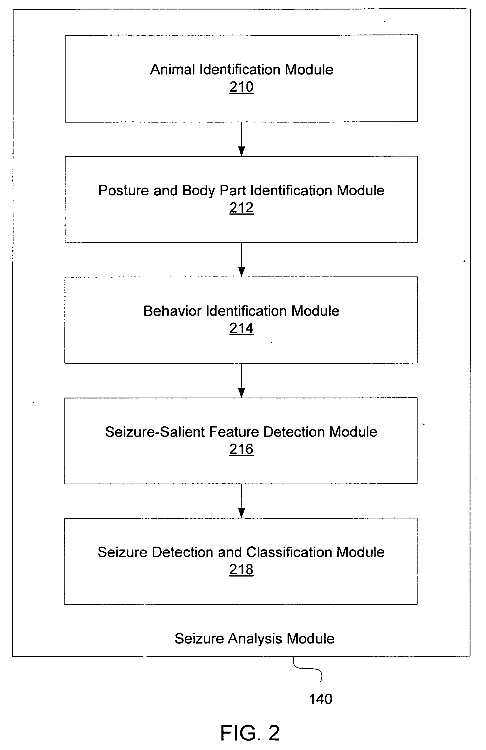 System and method for animal seizure detection and classification using video analysis