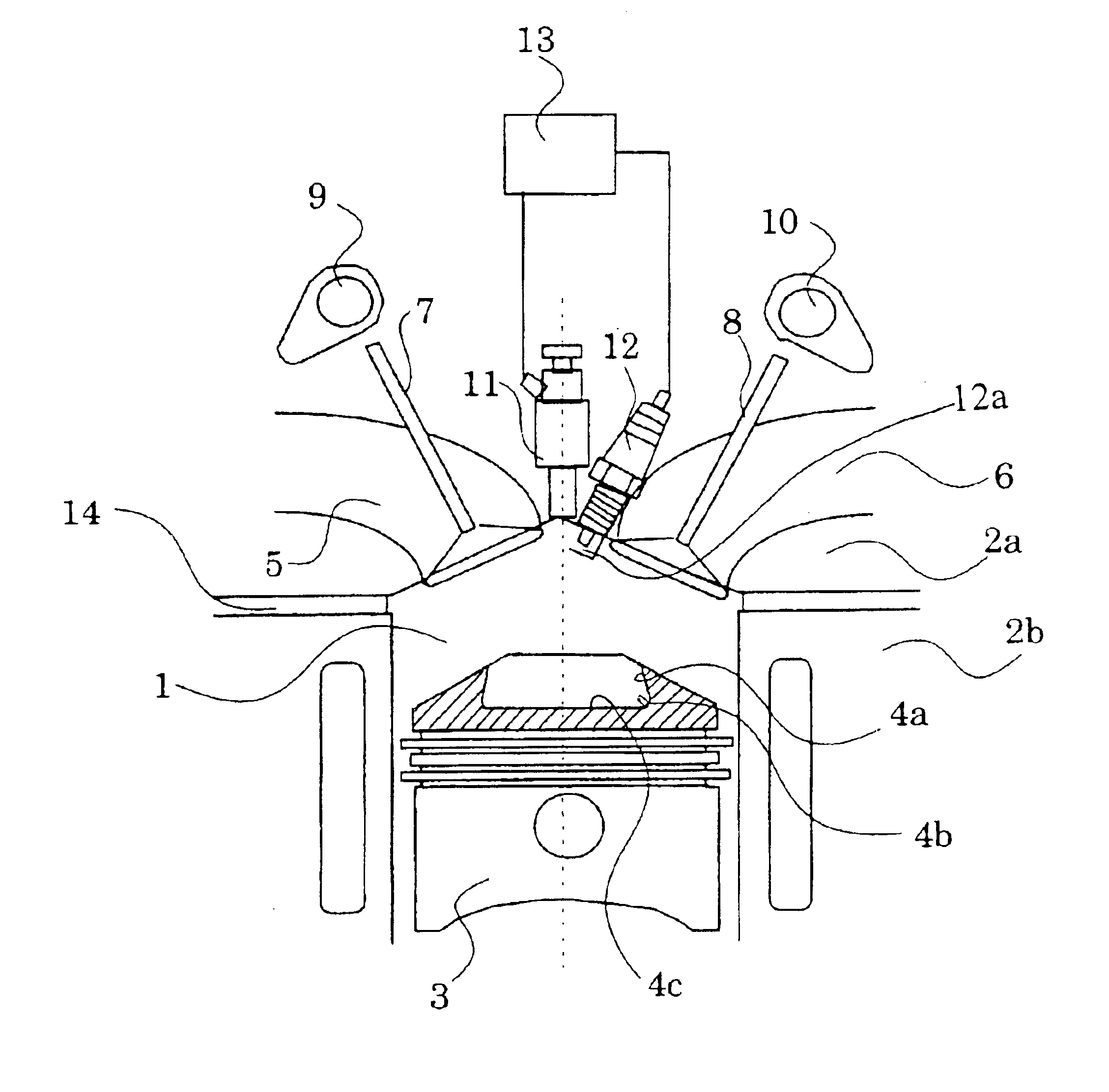 Direct fuel injection engine