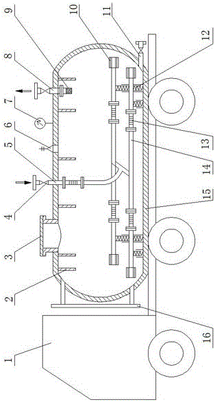 Portable steam heat accumulator